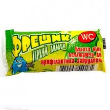 Блок для унітазу ФРЕШИК з/бл ГІРКИЙ ЛИМОН 40г